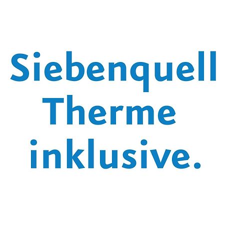 Siebenquell Gesundzeitresort ไวเซินชตัดท์ ภายนอก รูปภาพ
